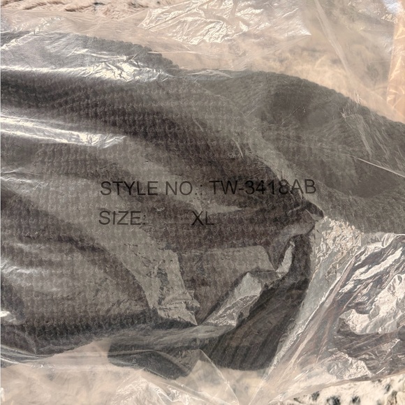 Zenana Outfitters Charcoal Off-Shoulder Sweater - Picture 7 of 10